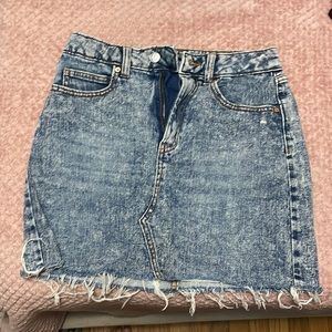 Jean skirt